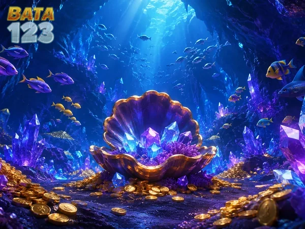 Ilustrasi pilihan meriam dan meja permainan King of Fishing